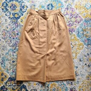 Vintage wool pencil skirt